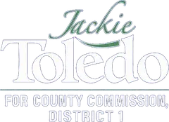 Jackie Toledo para la Comisión del Condado, Distrito 1